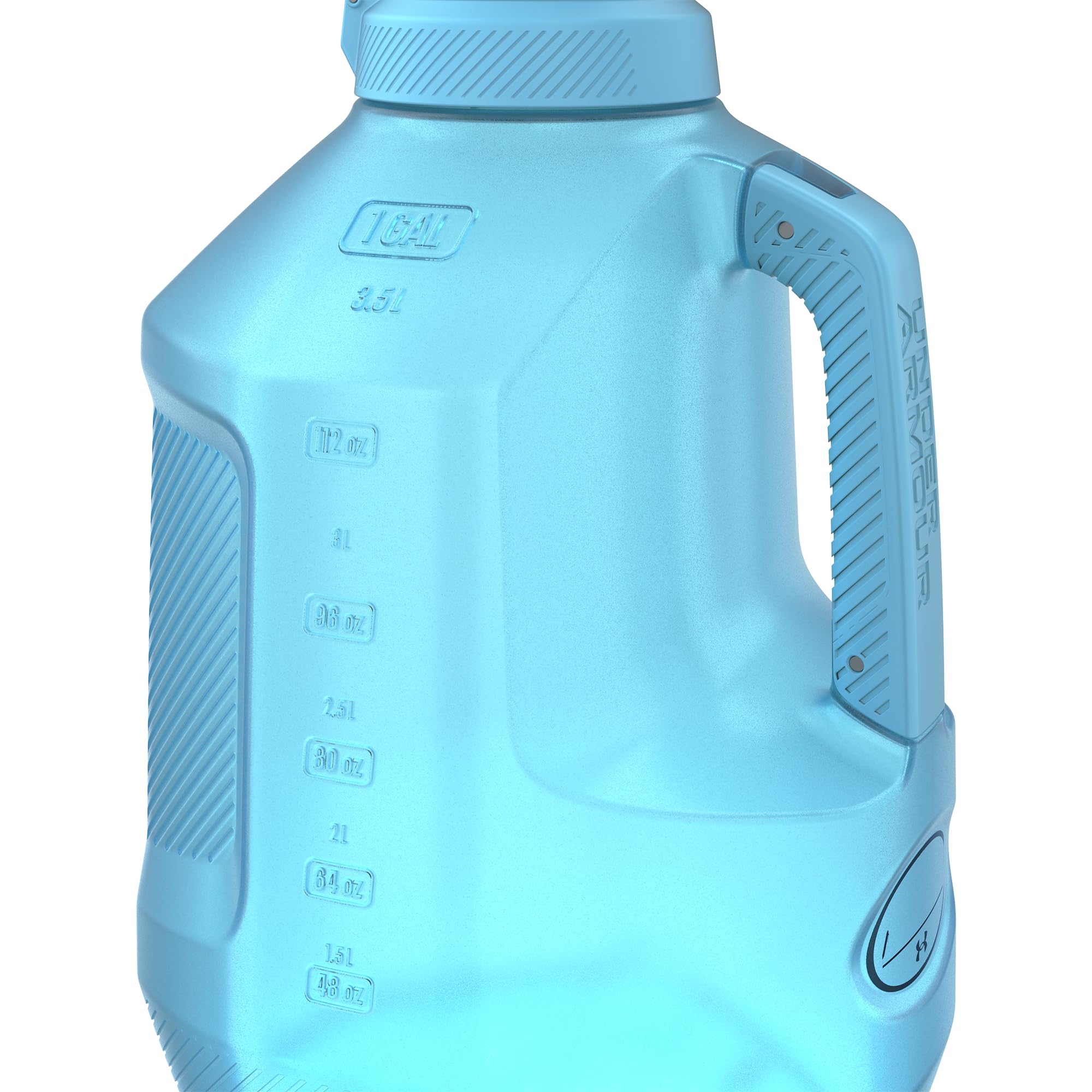 Under Armour 3,5 Liter Wasserflasche, großer Sportkrug, langlebig, isolierte Fitness-Wasserflaschen für Männer und Frauen, Fußball, Basketball