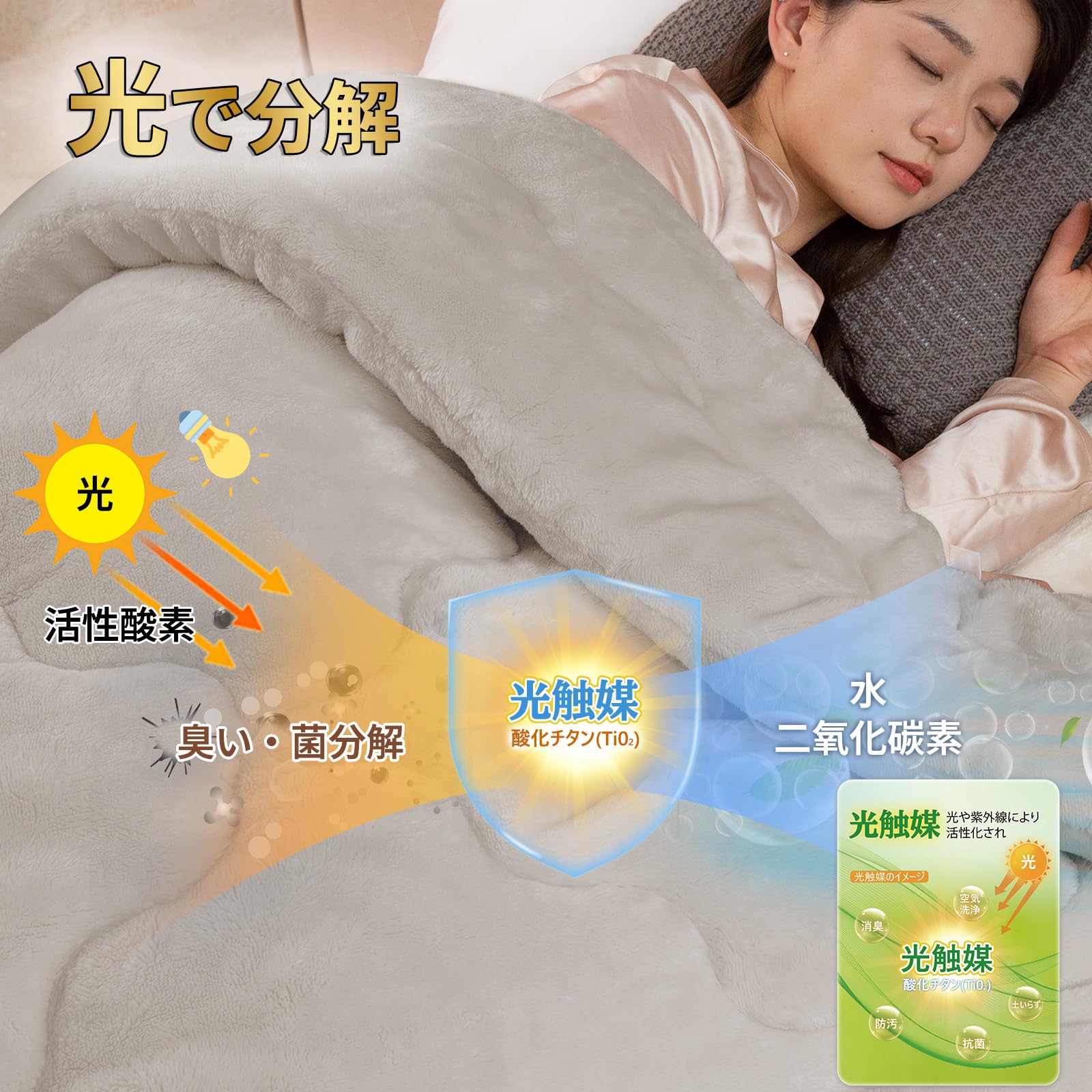 Amazon｜【極上暖・帝人TEIJINマイティトップ綿使用】 掛け布団