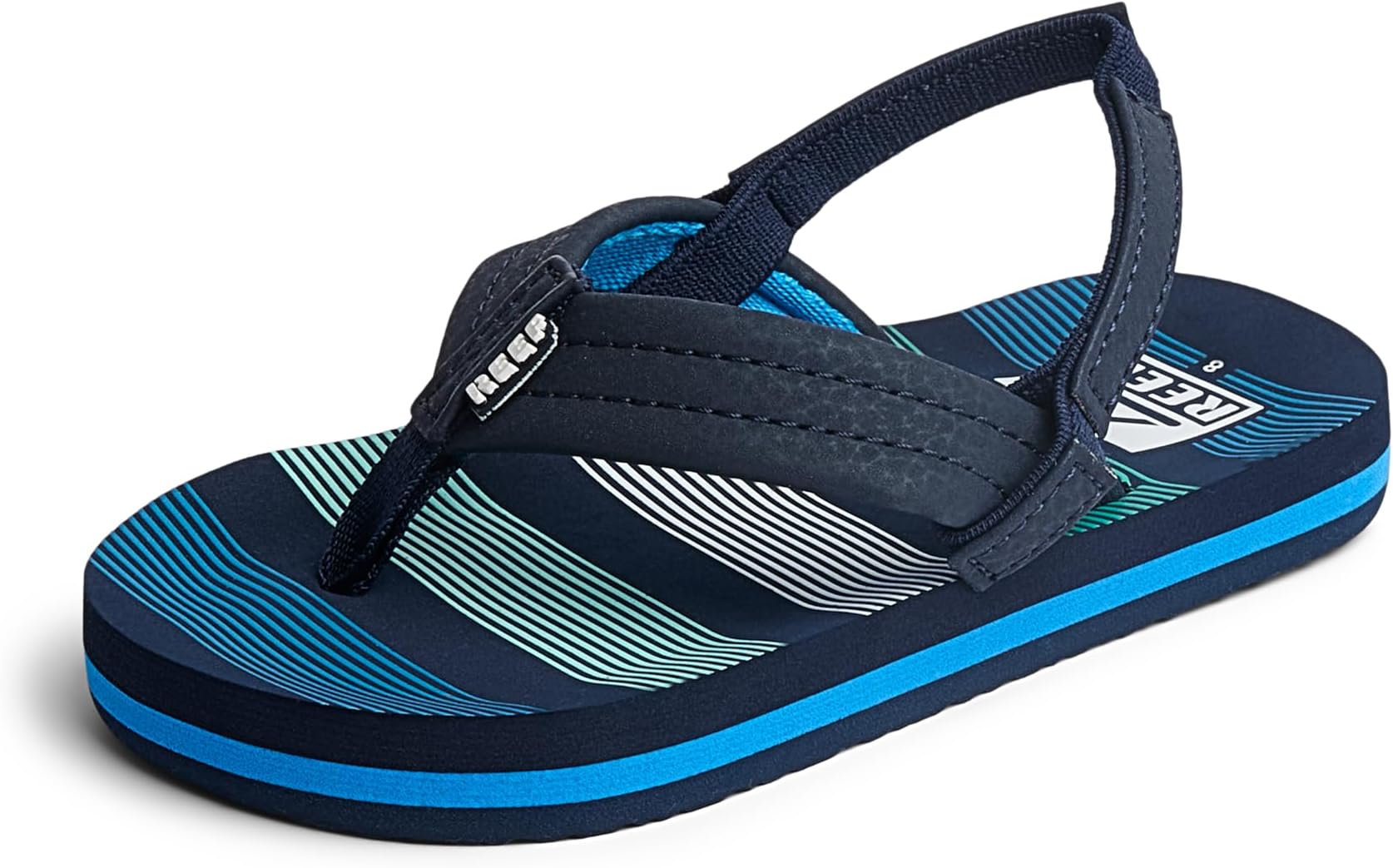 Kids Ahi Unisex-Child Beach Flip Flop, Soft Cushion Footbed, Water Friendly