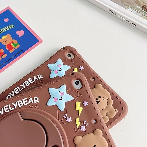 Miniatura 8 de SINQERISHT Funda para tablet Samsung Galaxy Tab A7 de 10.4 pulgadas 2020 (SM-T500T505T507) con soporte giratorio de 360, agarre de mangocorrea para