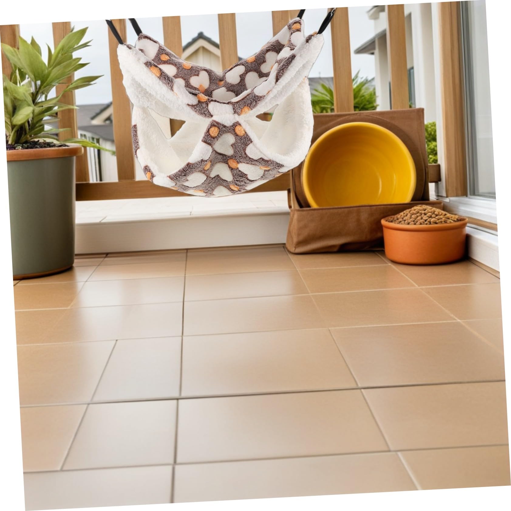SUPVOX 3pezzi Cuccia Calda Per Criceti Nascondiglio Per Piccoli Animali Rifugio Sospeso Per Furetti Amaca Per Ratti Domestici Case Per Cincillà Accessori Per Gabbie Per Piccoli Animali