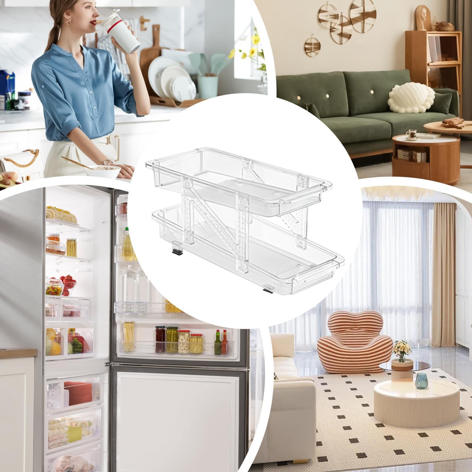 Getränkespender für Getränke, Kühlschrank, modern, transparent