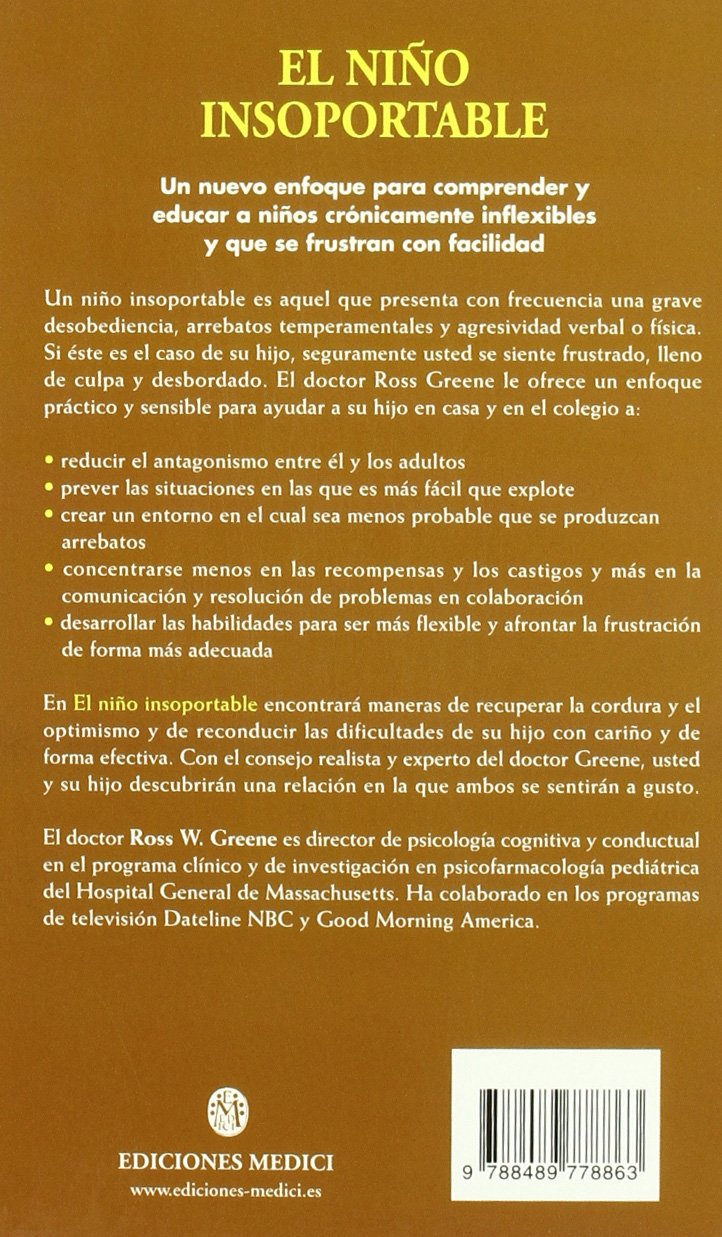 El Niño Insoportable (NIÑOS Y ADOLESCENTES)