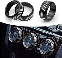 Vista 1 de Para Subaru - Cubierta de perilla de CA, accesorio para interruptor de consola central, botón de control de volumen, ajuste de anillo compatible