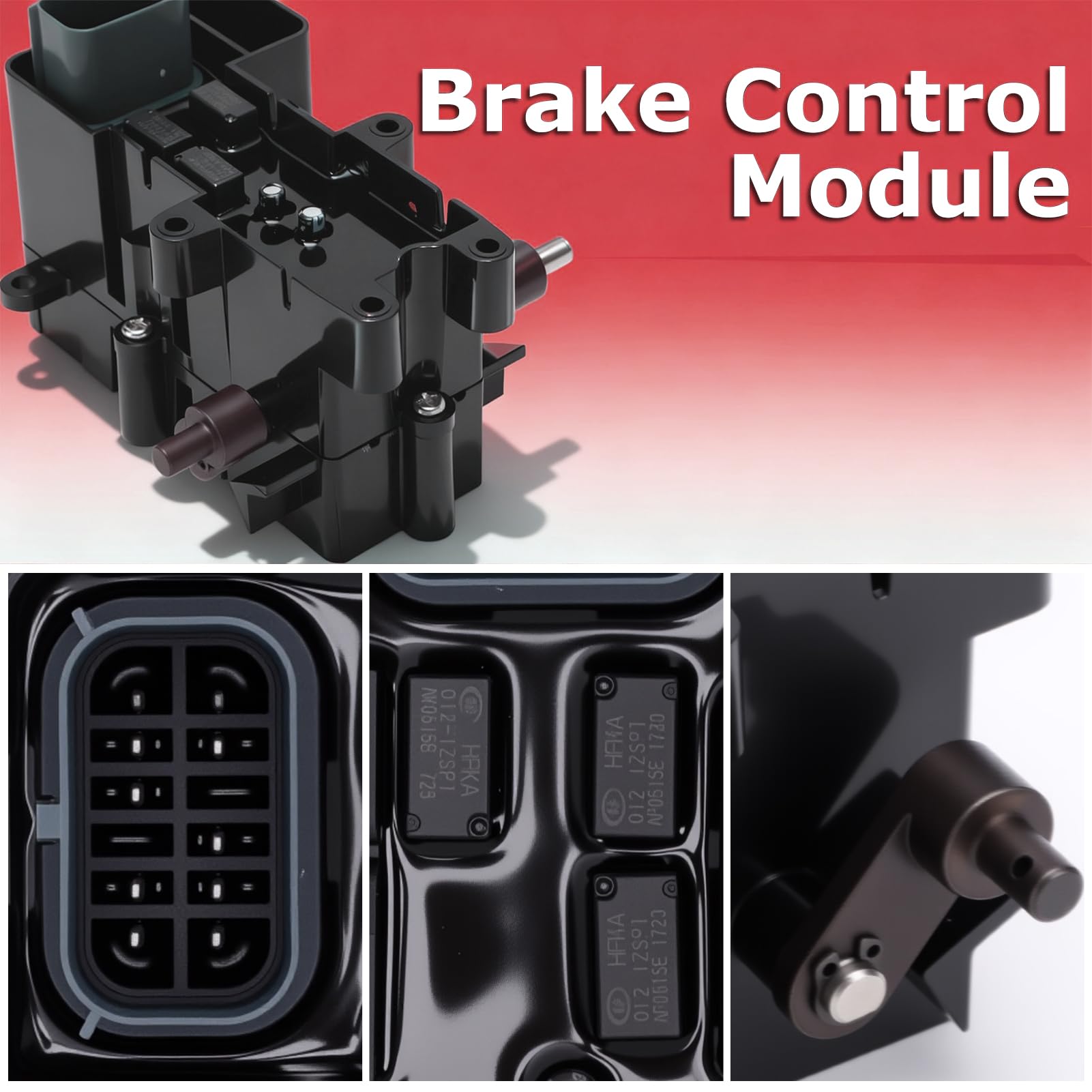 Módulo de control de freno, módulo de control de freno para cortacésped, montaje de caja de freno para ToroTimecutter Ex Mark E S con material ABS compatible con 130-6892 132-0935 136-4213