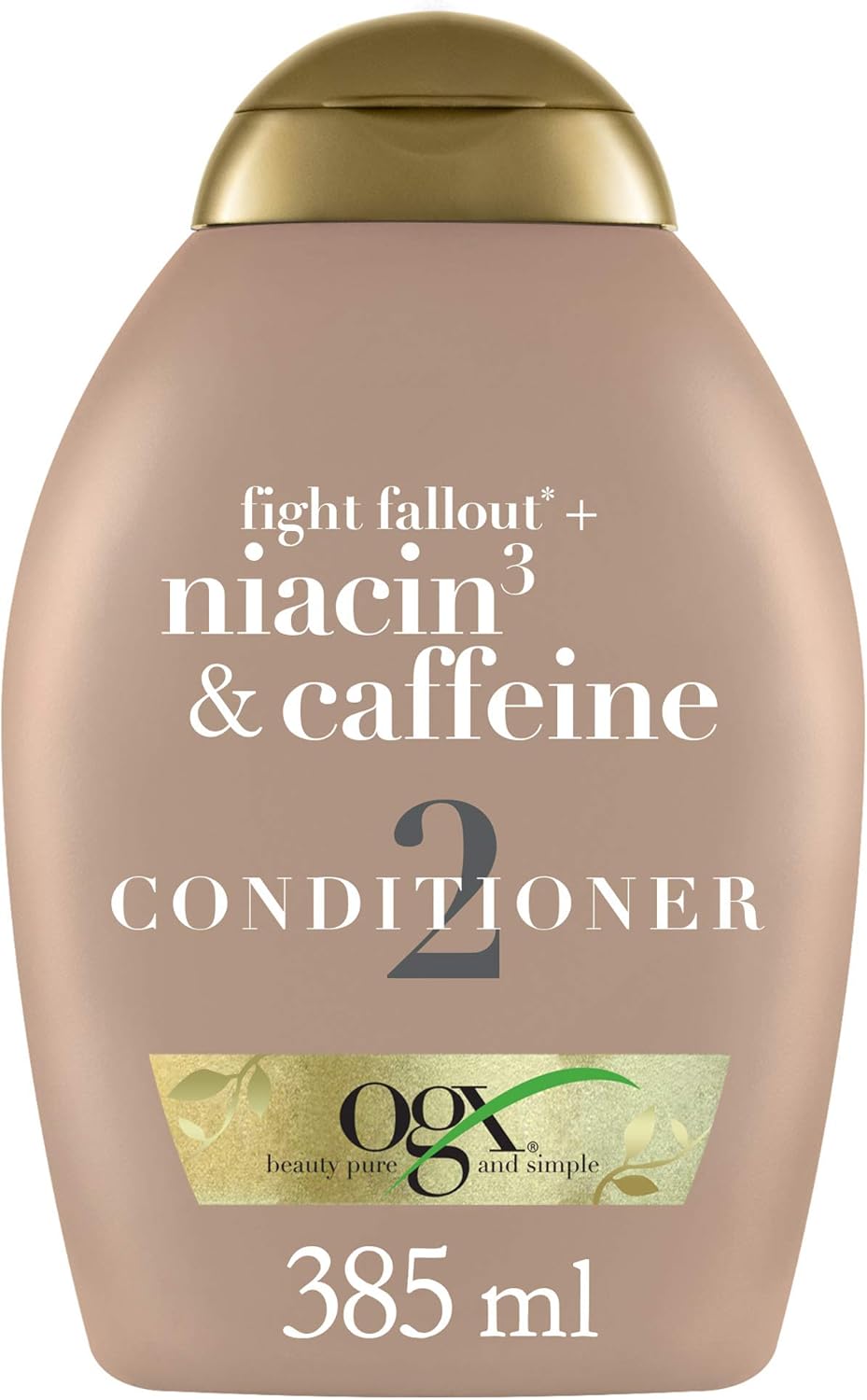 OGX AntiHair Fallout with Niacin and Caffeine Conditioner, 385 ml