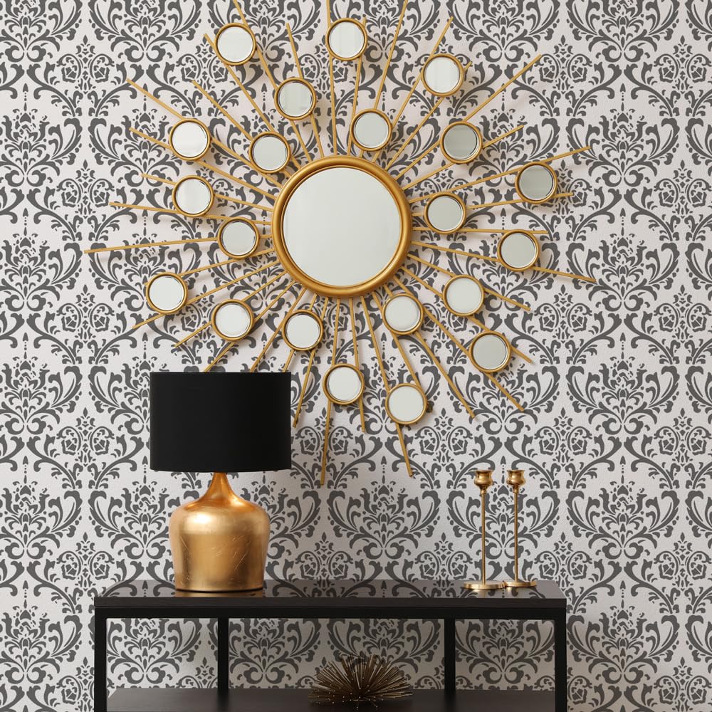 RE-COVERTILES - Stencil per Pittura e Decorazione | Flessibili Lavabili e Riutilizzabili | per Pareti, Pavimenti e Mobili | Decalcomanie | Carta da Parati | Piastrelle | 60x40 cm