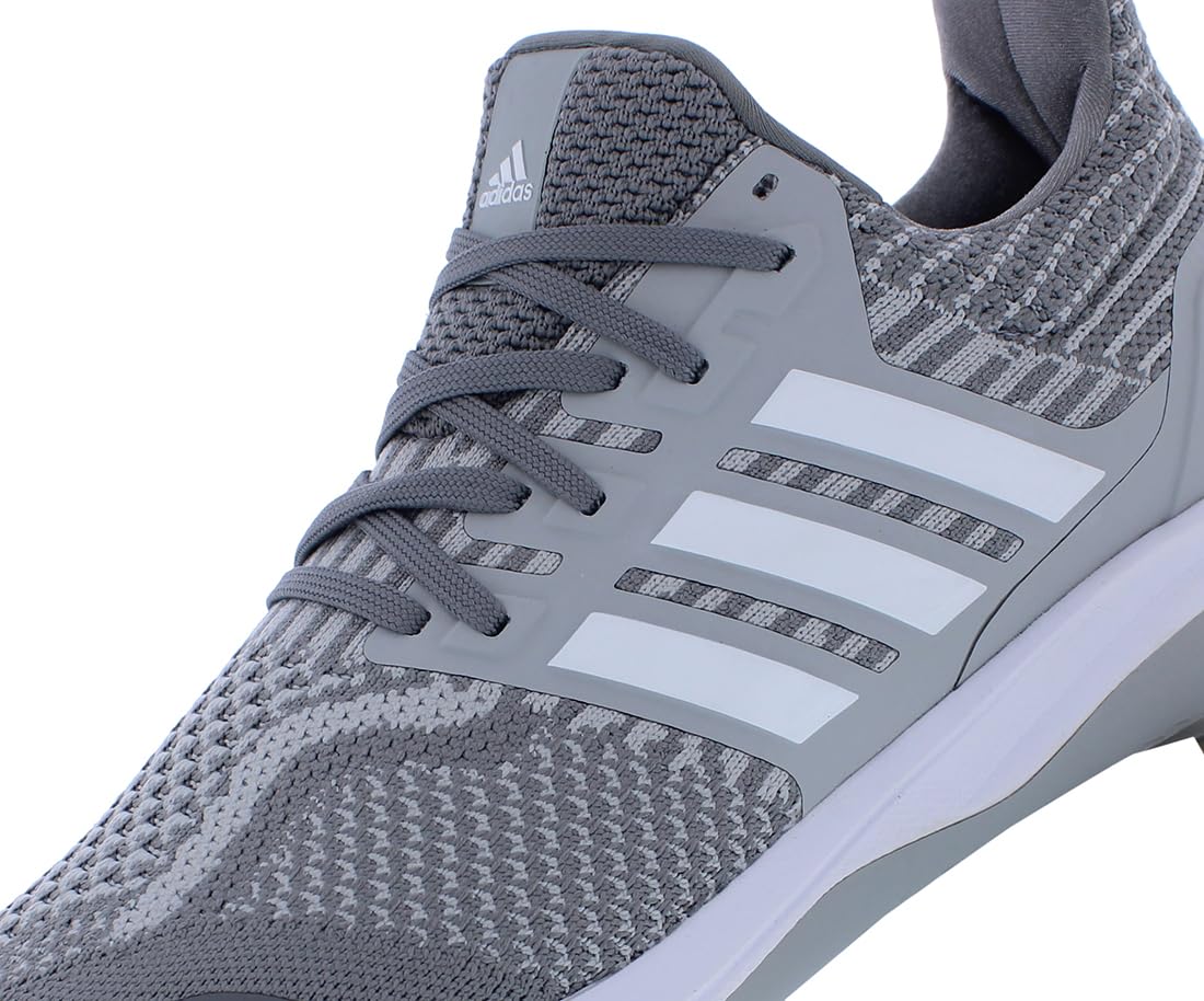 Adidas Ultraboost DNA 5.0 ID9602 Grey-White Men's Metal Baseball Cleats 8.5 US