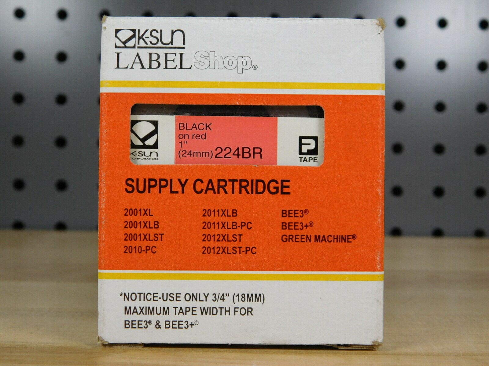 K-SUN Cartridge Label 224BR