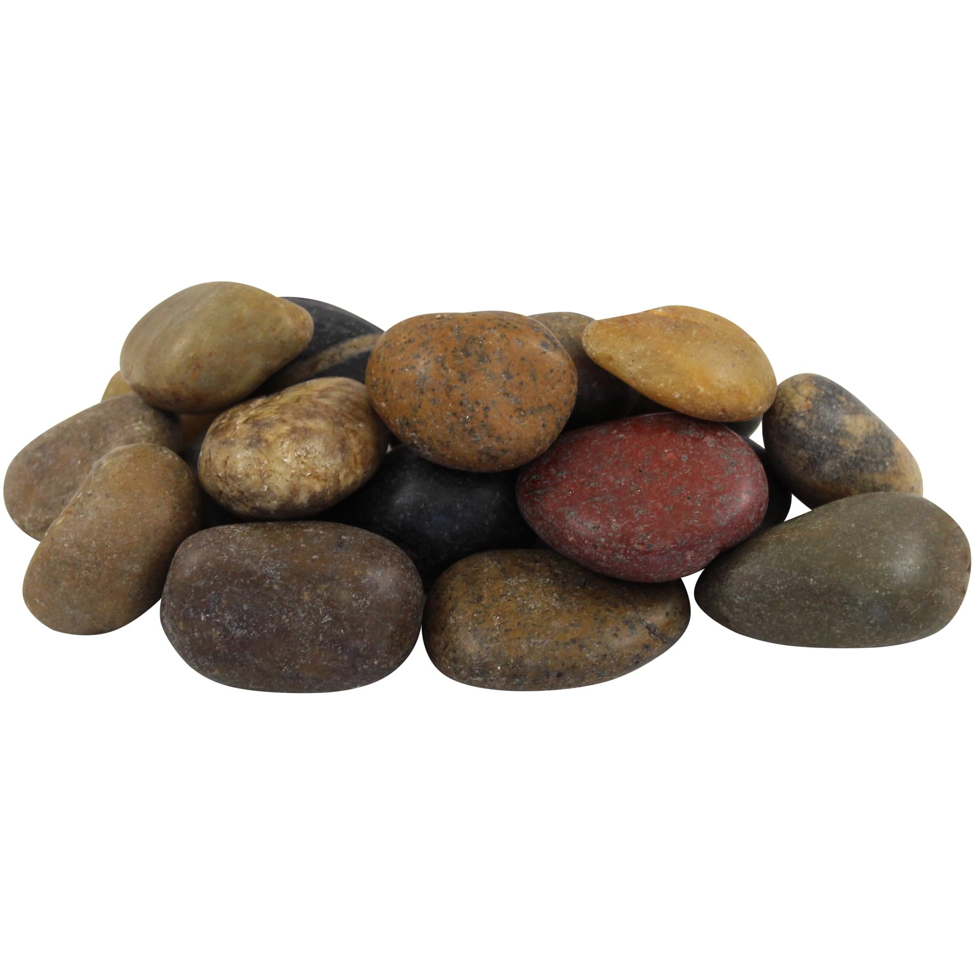 10KG Smooth Brown River Pebbles – Aquarium Base Layer | Craft Decoration | Long-Lasting | Versatile Use-image-35