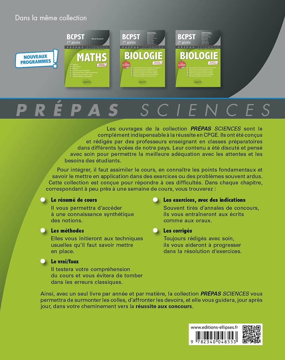 Physique-Chimie BCPST 1re année