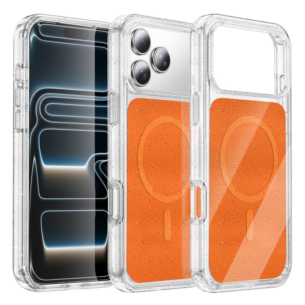 Coque résiste aux rayures orange iPhone 12 Pro Max fini les dommages - 8