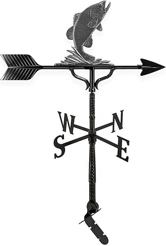 Miniatura 1 de Veleta de 32 pulgadas con adorno de bajo de hierro sueco