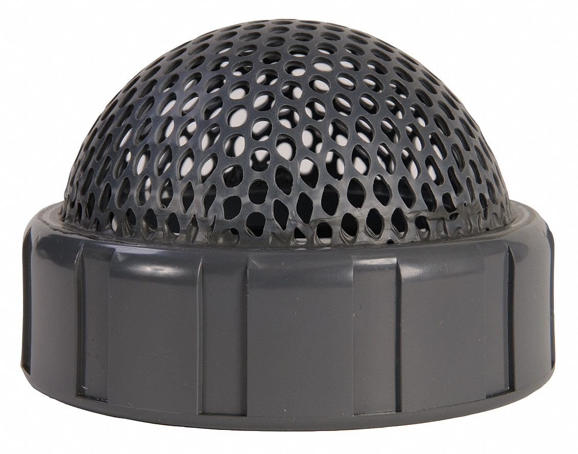 Foot Valve Screen,3/4 in,PVC
