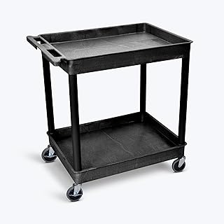 FSE 373-TC11-B Large Tub Cart - Two Shelves