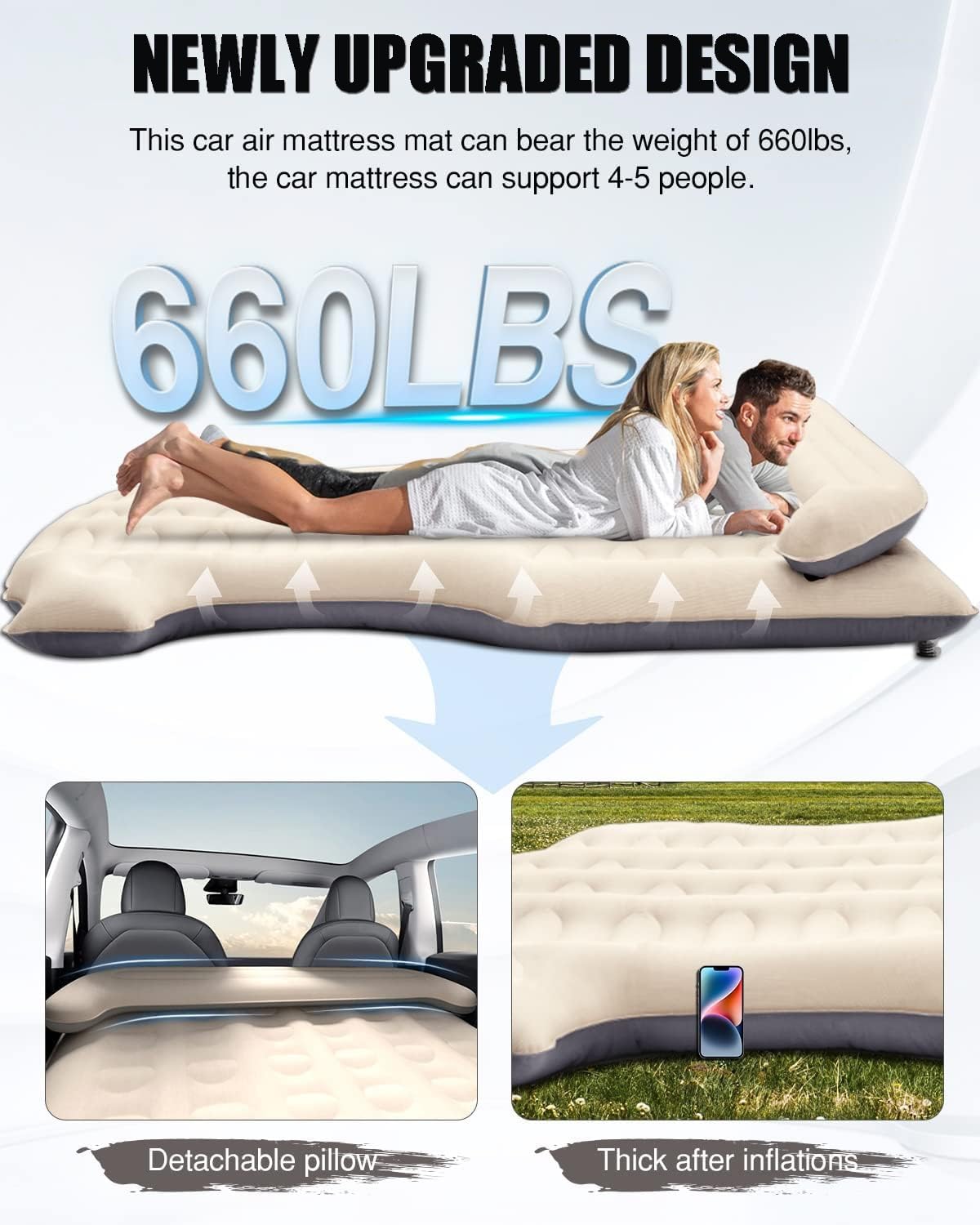 Amazon.co.jp: テスラ モデル Y 2020-2023 のための空気マットレス