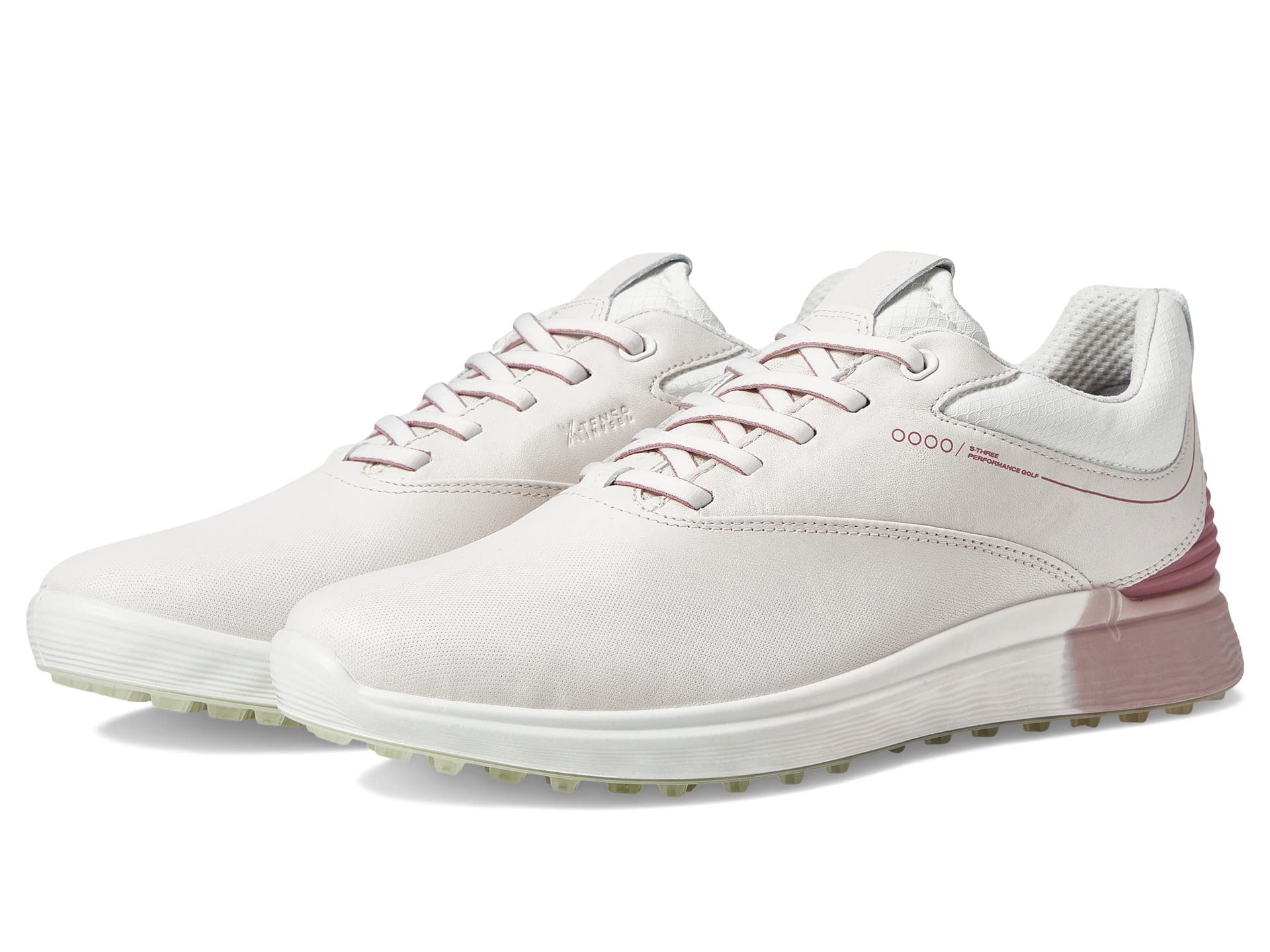 ECCO Herren M S-DREI Leder wasserdichte mit atmungsfähige Golfschuhe