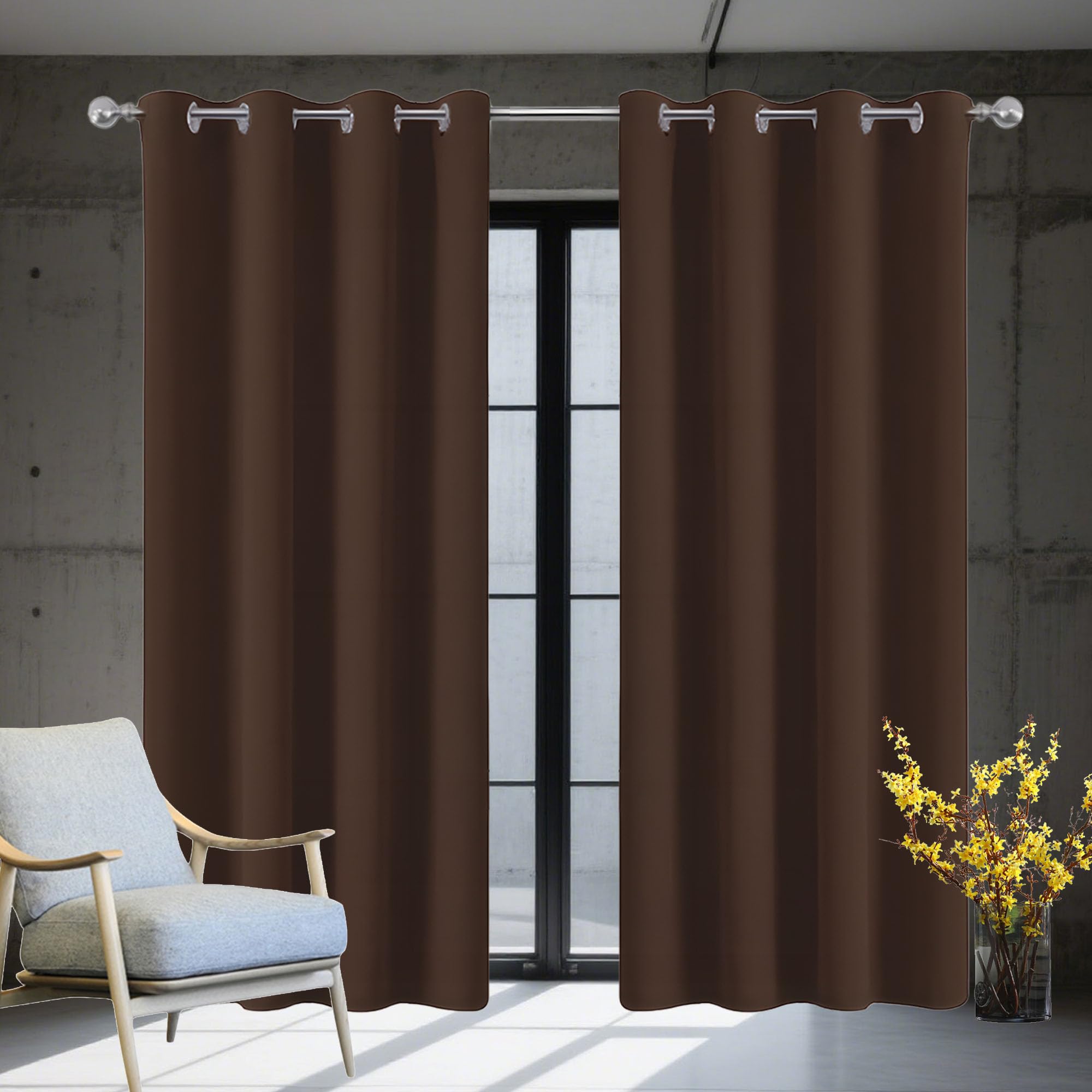 Rideaux isolants thermiques anti-froid pour une maison chaleureuse et élégante