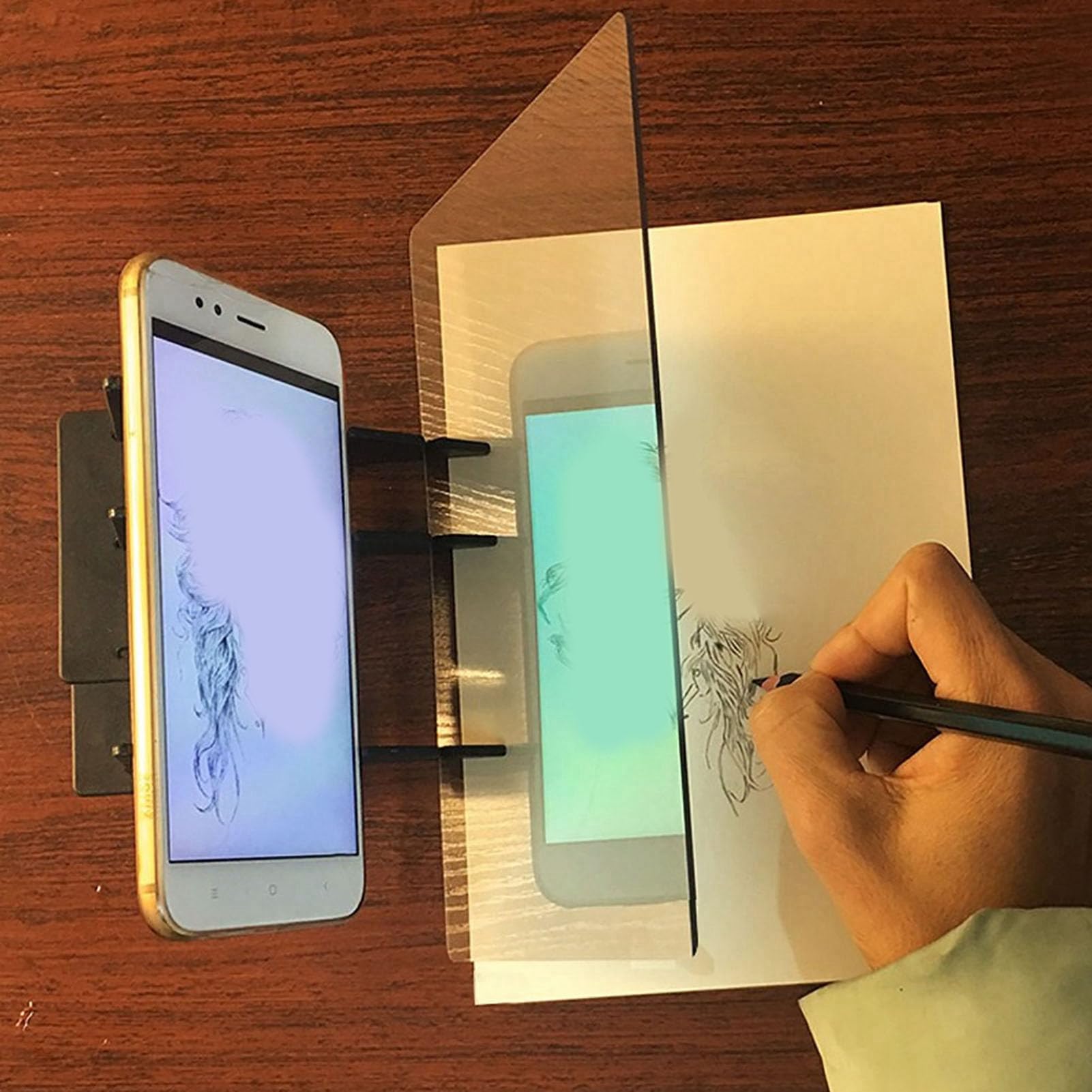 Optical Drawing Projector, Optical Image Drawing Drawing Tool Tracing Board Diy Sketch Painting Table Desk Tools