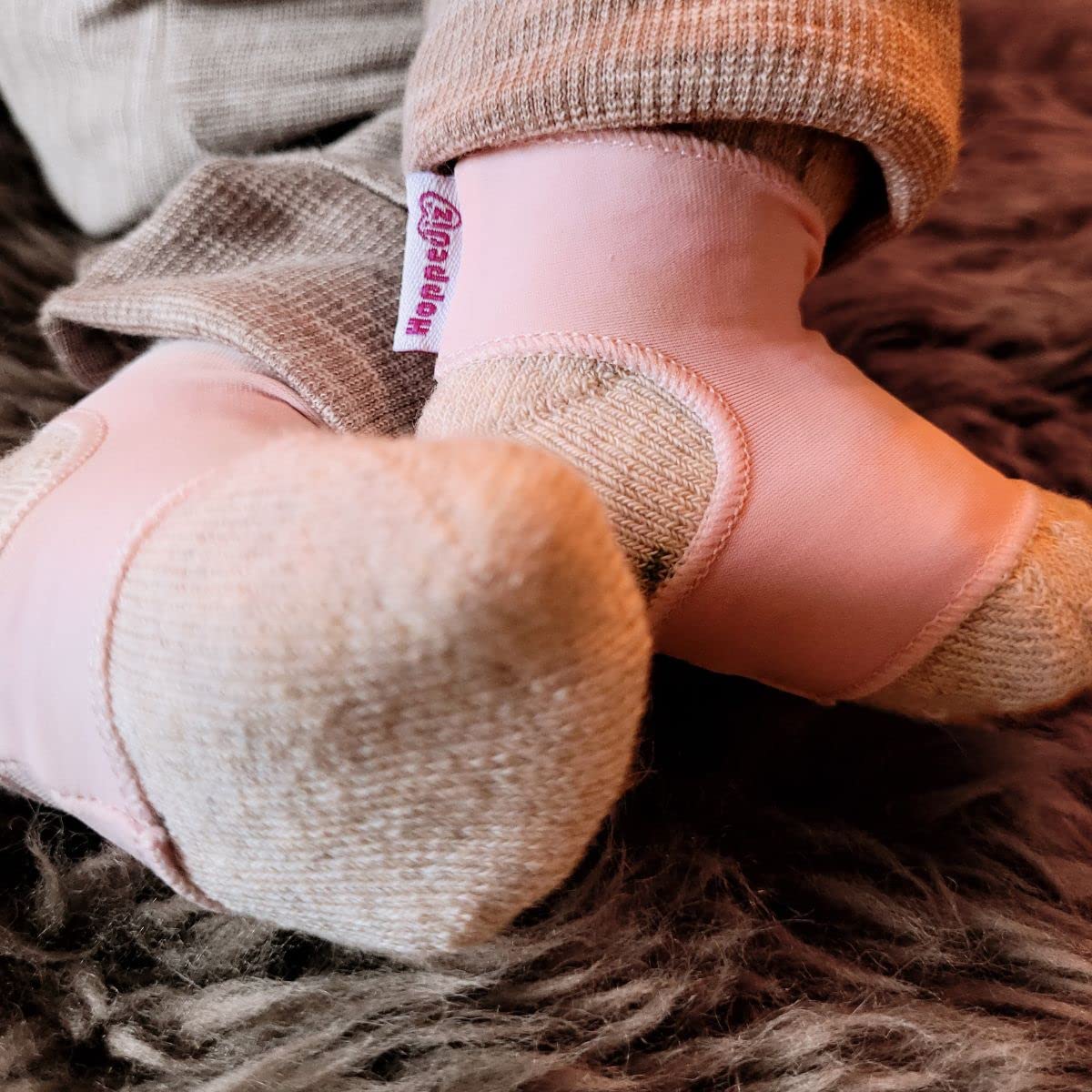 Hoppediz Socks Hop Porte-chaussettes Mixte bébé (lot de 2)