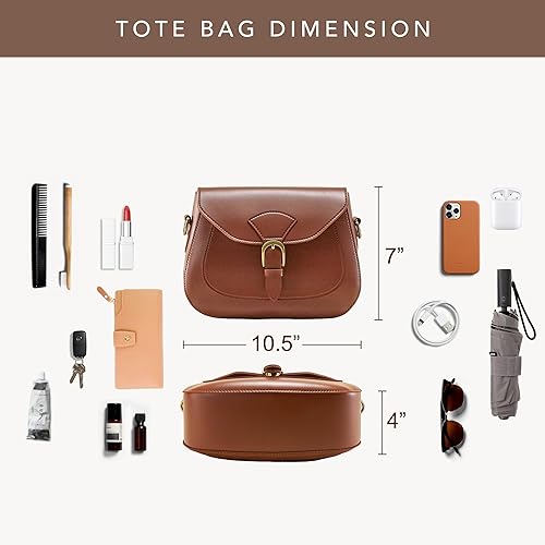 Miniatura 6 de Bolso cruzado vintage para mujer, cuero vegano, estilo bohemio, retro, bolso simple de piel sintética casual