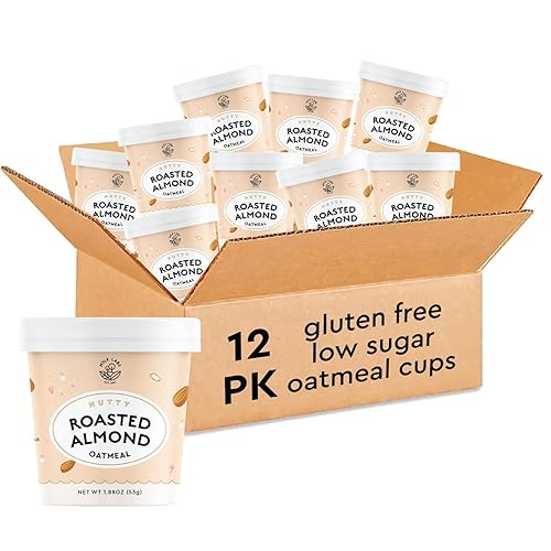 Miniatura 17 de Mylk Labs Paquete variado de tazas de avena con proteína, grano integral, bajo en azúcar, alto en fibra con superalimentos, rápido y fácil