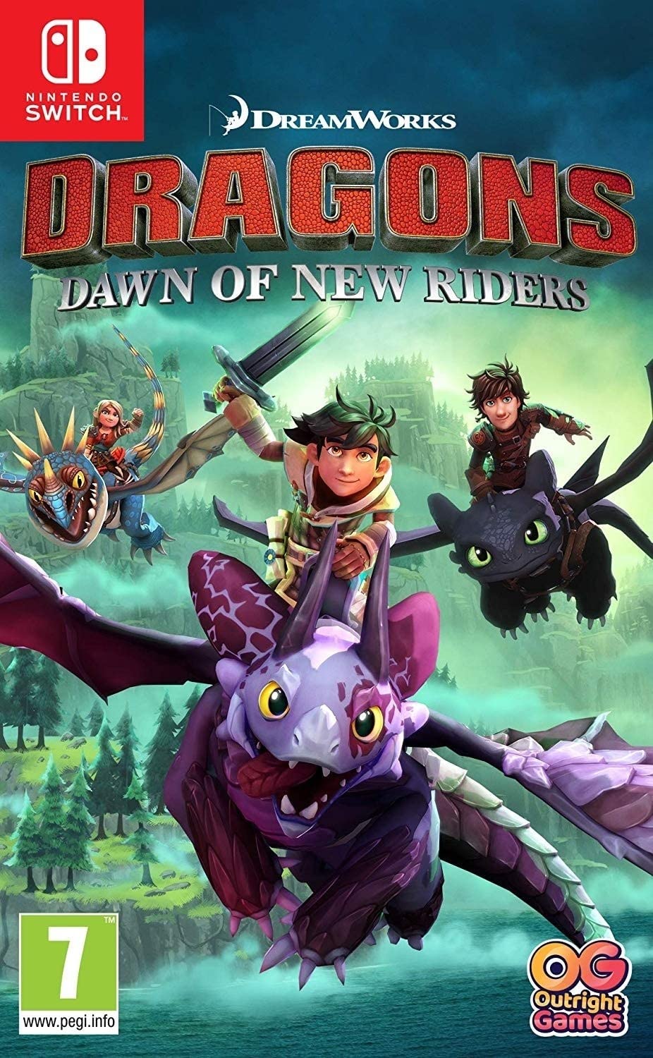 Dragons Dawn of New Riders - Nintendo Switch - Very Good - Used Game