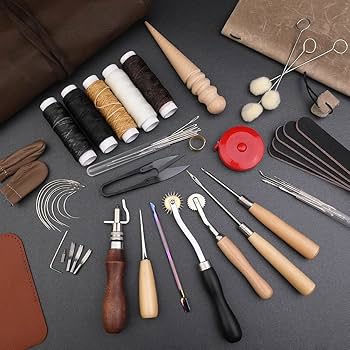 Amazon.co.jp: RMTIME レザークラフトツール 40ピース レザー