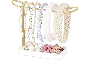 Mkono Headband Holder for Chic Accessory Organization and Storage