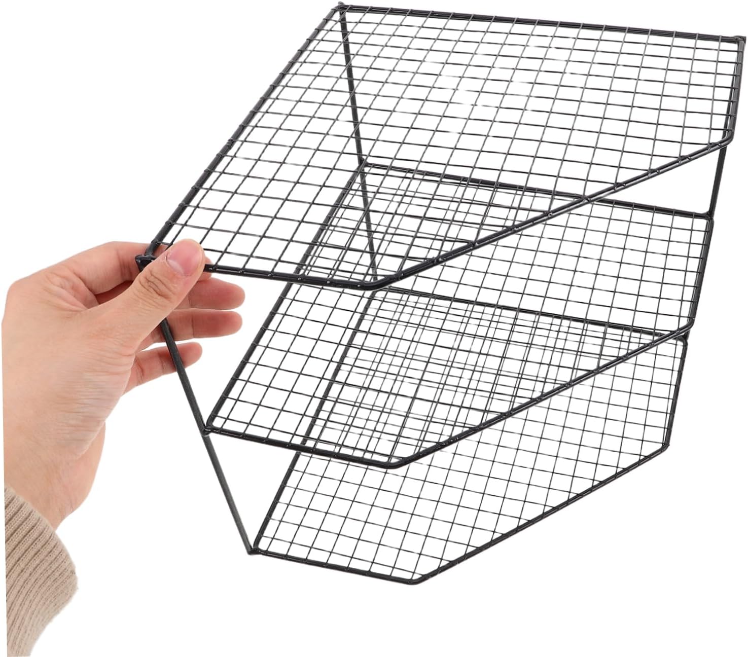 Amosfun Multi Functional Corner Countertop Organizer Bathroom Kitchen Shelf for Efficient Space Utilization Tidy Storage Display Freestanding Design