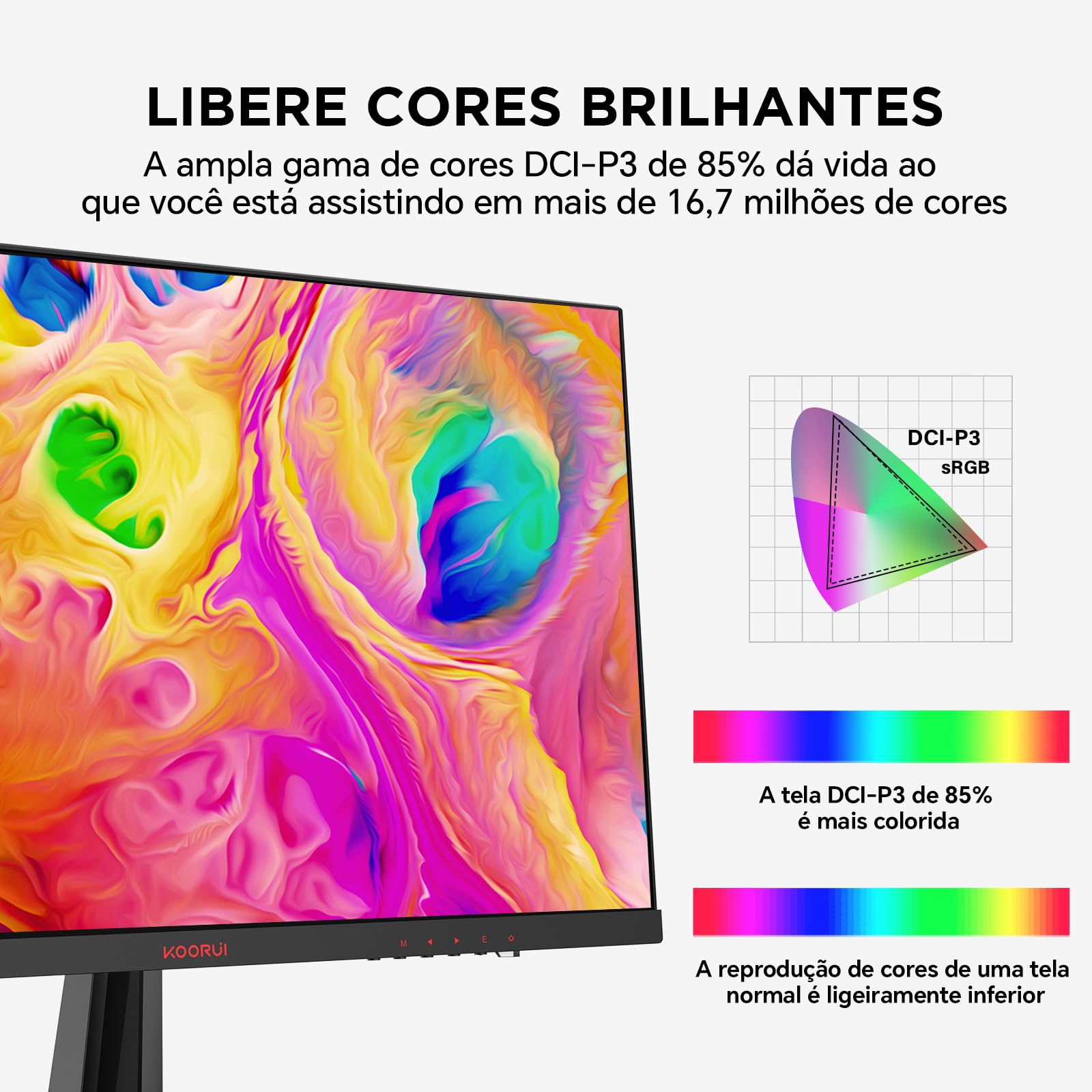 Monitor Gamer KOORUI 24