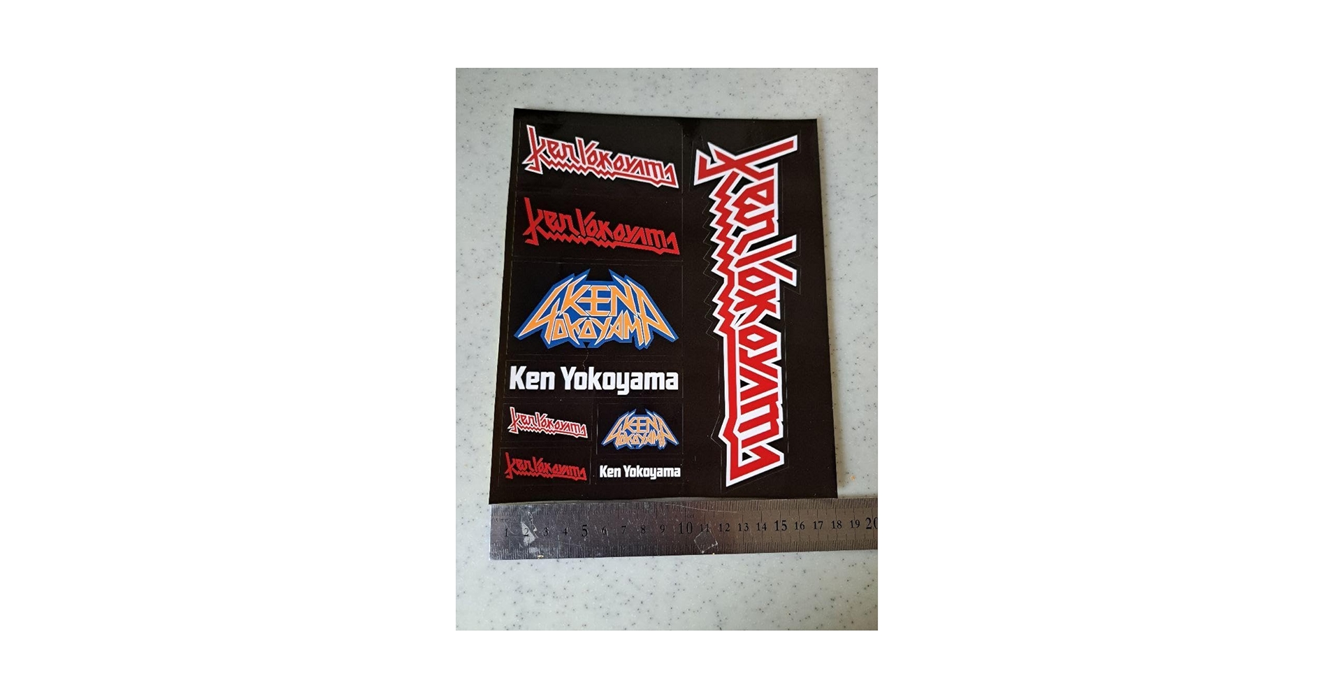 KEN YOKOYAMA 横山健　非売品　ステッカー　11枚 希少品】ken yokoyama ステッカー ② ハイスタ 横山健 の通販 by