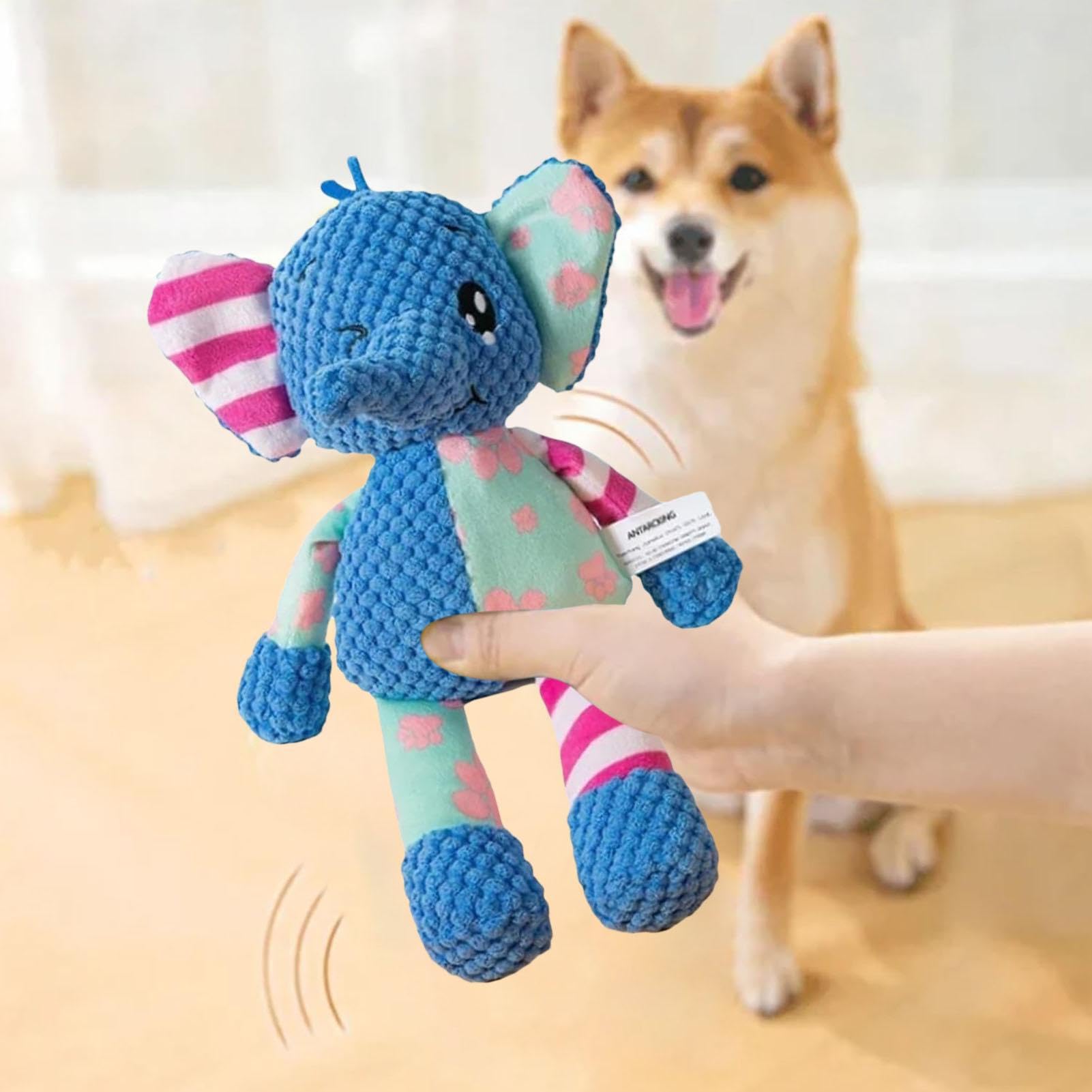Goowafur Jouet en peluche pour chien avec couineur - Jouet en peluche pour animal domestique - Jouet à mâcher mignon - Jouet interactif pour chien - Jouet enrichissant pour jouer Goowafur Jouet en peluche pour chien avec couineur - Jouet en peluche pour animal domestique - Jouet à mâcher mignon - Jouet interactif pour chien - Jouet enrichissant pour jouer