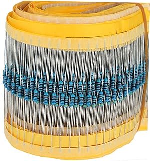 SOLUSTRE 2500pcs 50 1/4w Compatible Kit 1% Assorted Resistors 1% Resistor Kit Values Resistors Resisters Kit Compliant Resistor Kit Easy to Use Resistors Resistance Metal Film