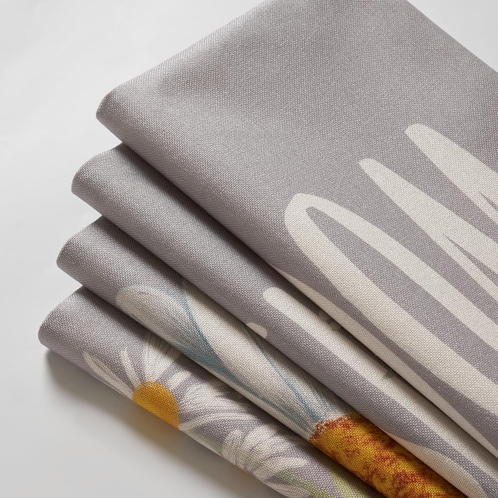 MIULEE Lot de 4 Imperméables Housses d'oreillers Décoratives Housse de Coussin pour l'extérieur Imprimées pour Le Canapé Le Balcon Le Patio ou Le Salon