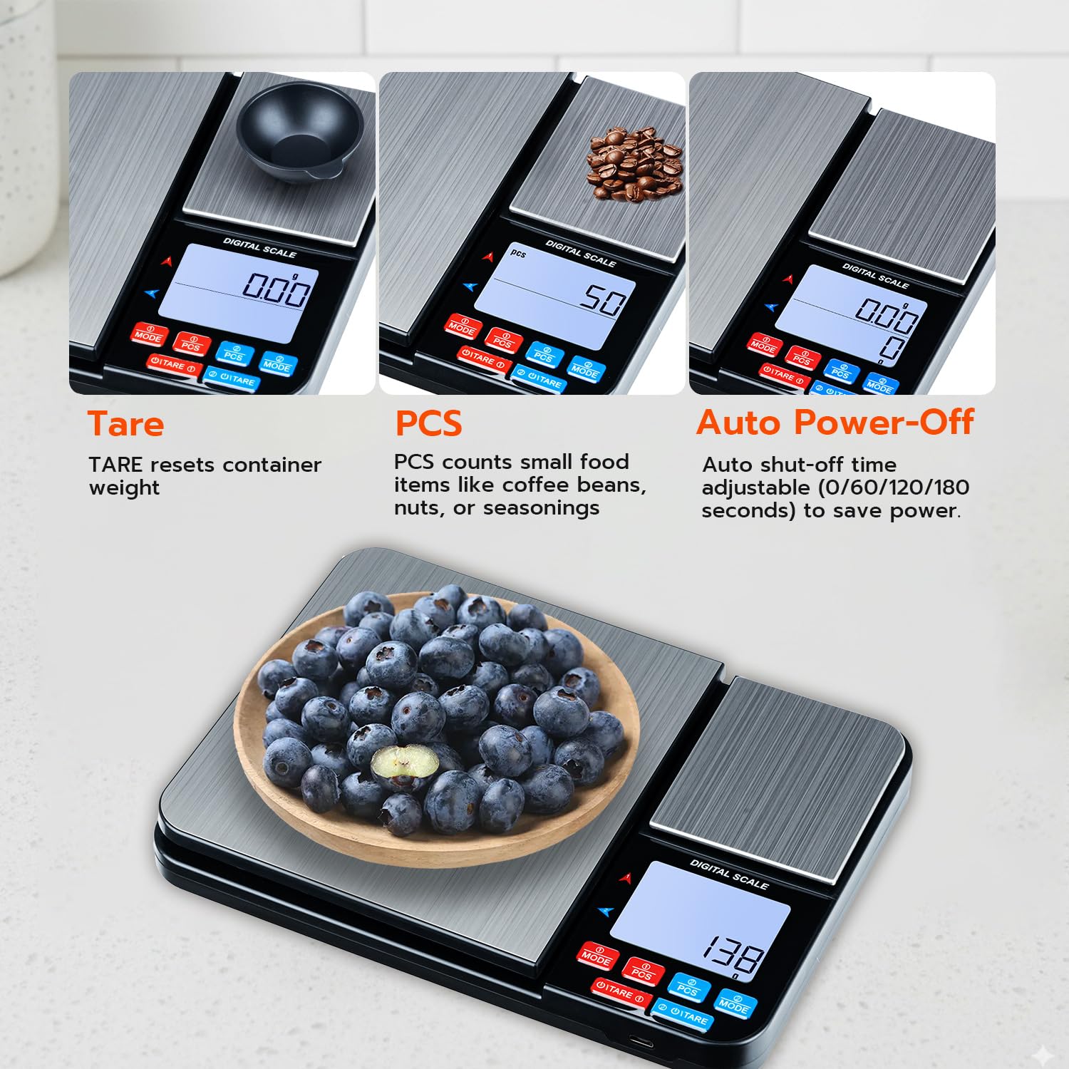 Keukenweegschaal, Digitaal, Groot Platform, 10 KG - Taylor | Pro | 5057982054779 Keukenweegschaal, Digitaal, Groot Platform, 10 KG - Taylor | Pro | 5057982054779