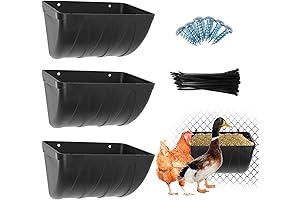 3 Pack Goat Mineral Feeder for Chickens and Other Livestock