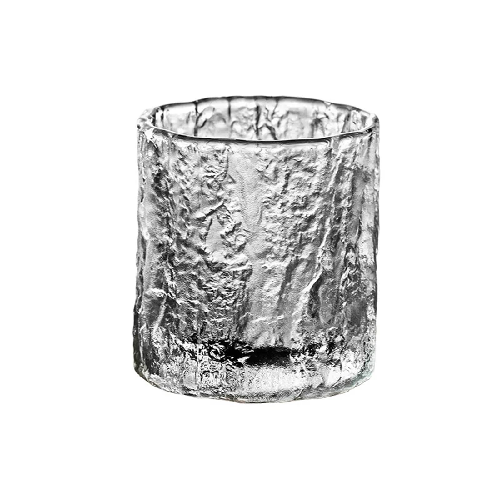 Vasos de Cristal Vasos De Whisky Tazas Antiguas Copas Cóctel Con Rocas Para beber(Two pcs)