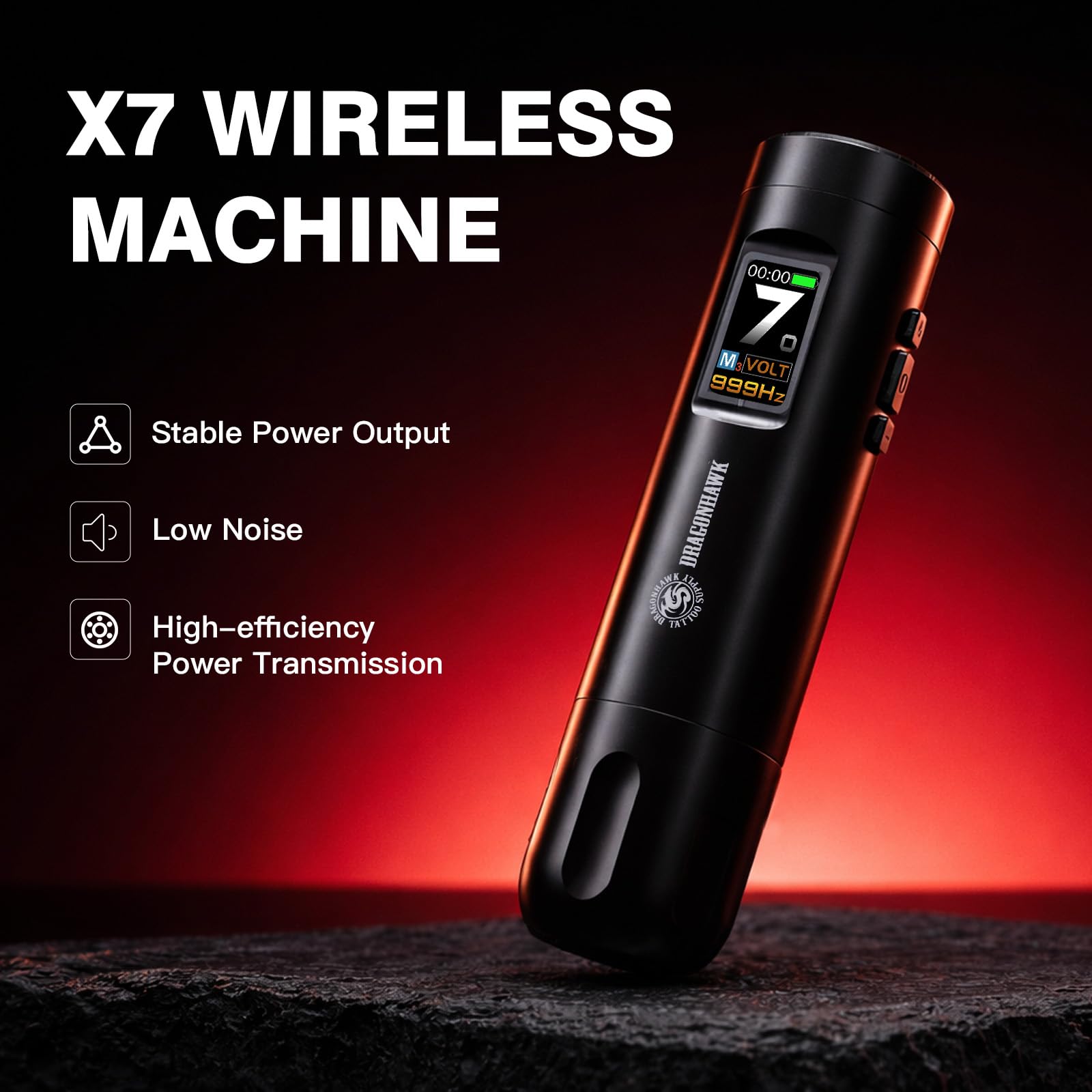 Amazon.com: Dragonhawk Tattoo Kit X7 Tattoo Gun Kit Pen Machine