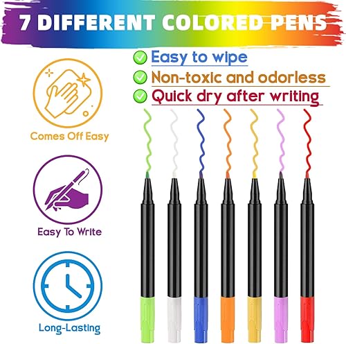 Miniatura 3 de Calendario magnético para refrigerador de 12 x 16 pulgadas, acrílico en blanco, pizarra de borrado en seco, calendario transparente para