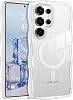 BENTOBEN Magnetic for Samsung S25 Ultra Case Clear Glitter, Cute Curly Wave Frame Galaxy S25Ultra Phone Case with Magsafe, Girls Women Shockproof Shiny Cover for 25Ultra 6.9inch, Bling Clear