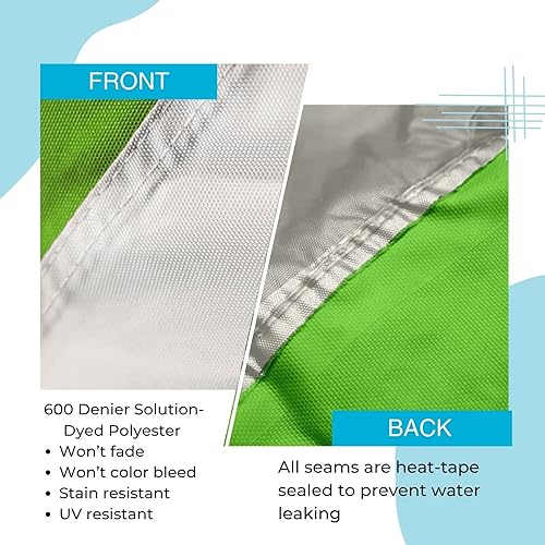 Miniatura 4 de Jetpro Trailerable PWC Jetski Watercraft Jet - Funda para esquís de hasta 3 plazas, VerdeGris