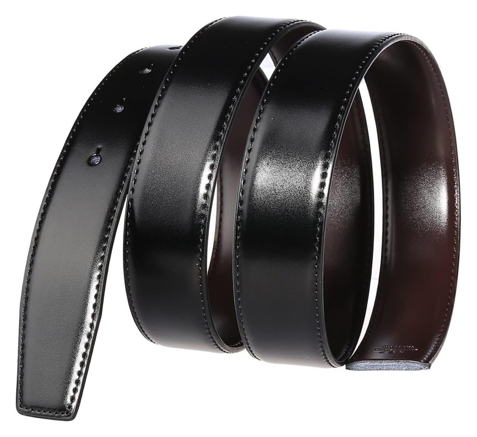 Cinturón ajustable de cuero genuino, Cinturón de cuero for hombre Hebilla antirrayas Cinturones suaves Hebilla ajustable Cómoda Hebilla transpirable resistente al desgarro Hebilla ancha ajustable de a