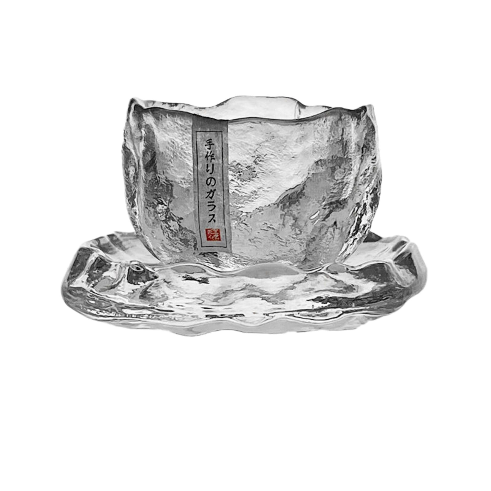 Théière artisanale glaçure colorée anti-goutte avec sa tasse de dégustation Liuli