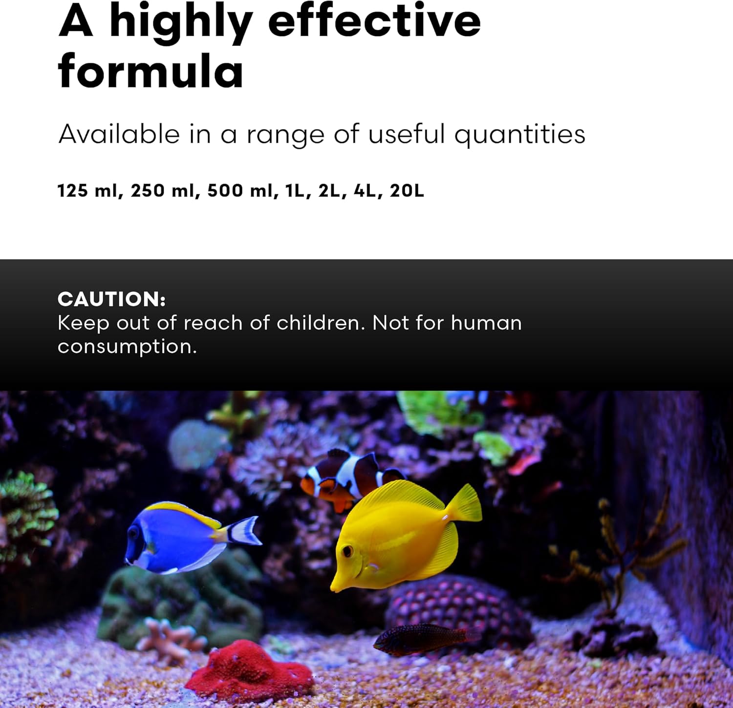 Continuum Aquatics Fraction Water Conditioner for Freshwater & Marine Aquariums – Removes Ammonia, Chlorine & Chloramines – Supports Aquarium Balance – Reef & Fish Safe – Advanced Water Treatment, 4 L