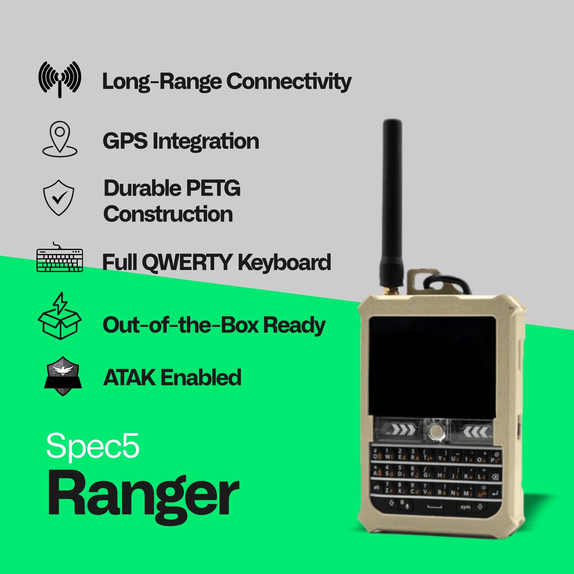 World Amazon.com: ATAK Enabled S5 Ranger Meshtastic LoRa Radio