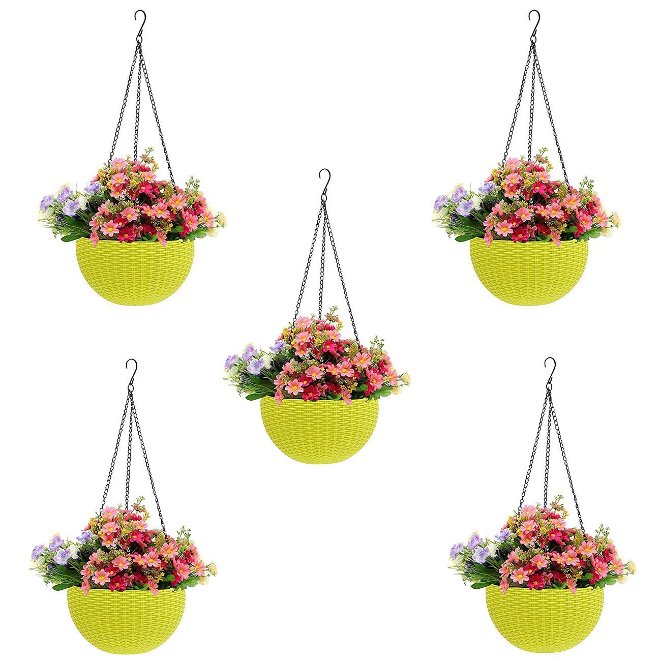 See full amazon price history chart for Amazon Brand - Umi Plastic Hanging Rattan Planter, Yellow, Pot Diameter-7.1 Inch, Pot Height - 4.8 Inch, Pot Thickness -3 mm, Chain Length -13 inch Approx., 5 Pieces Amazon Brand - Umi Plastic Hanging Rattan Planter, Yellow, Pot Diameter-7.1 Inch, Pot Height - 4.8 Inch, Pot Thickness -3 mm, Chain Length -13 inch Approx., 5 Pieces (B09S6KYYVG) Amazon Price History, Amazon Price Tracker