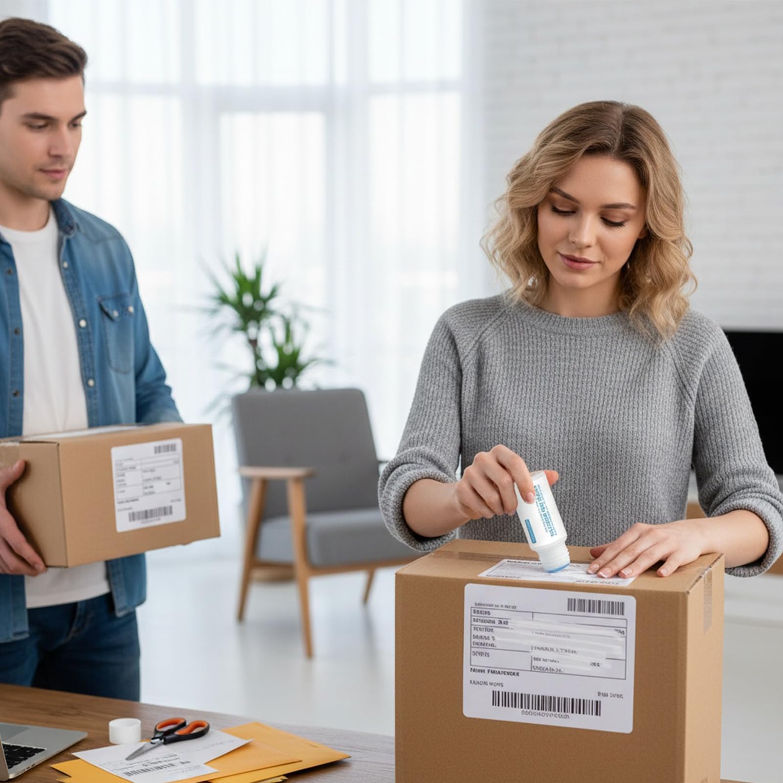 Paketlöschstift |Schnelltrocknender Privatsphärenschutz | Spezialradierer Zum Entfernen Sensibler, Daten Auf Etiketten, Belegen & Kreditkarten,Vertraulich