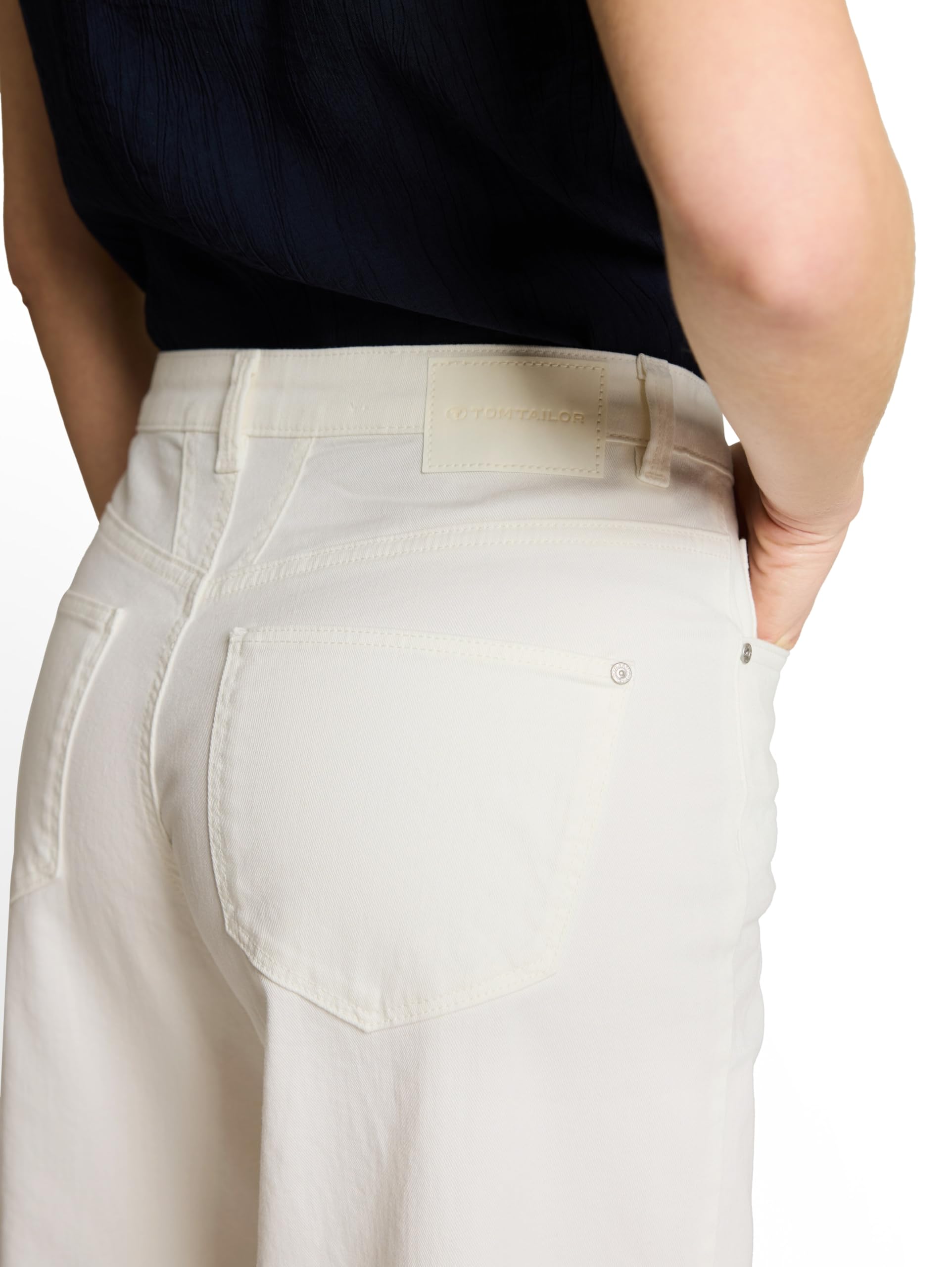 TOM TAILOR Damen TTLUNA Wide Jeans 1050795