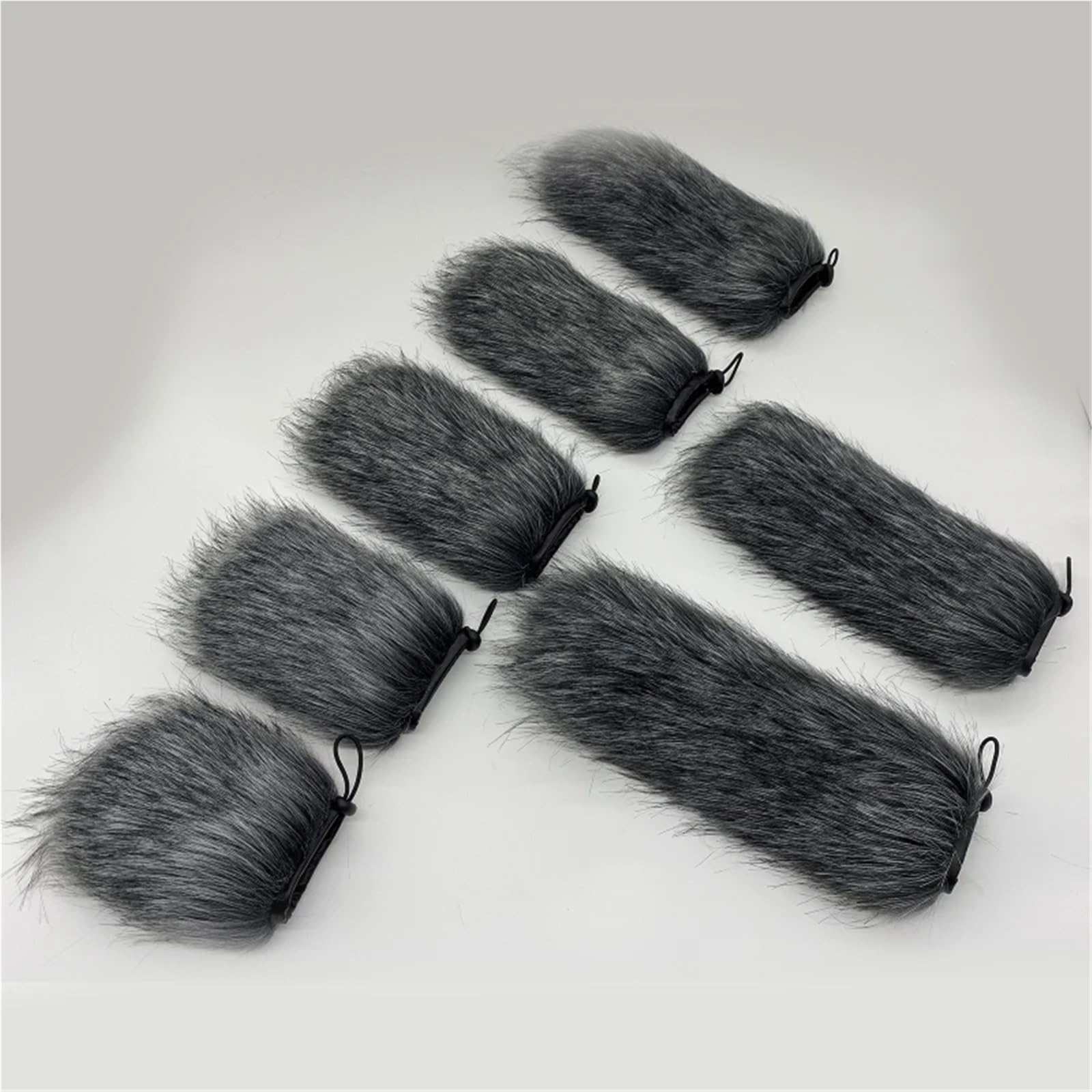 Furry - Protector de viento para micrófono (12-21 cm, 5/10 unidades)